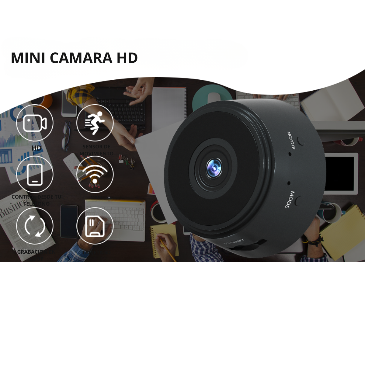MINI CAMARA HD WIFI