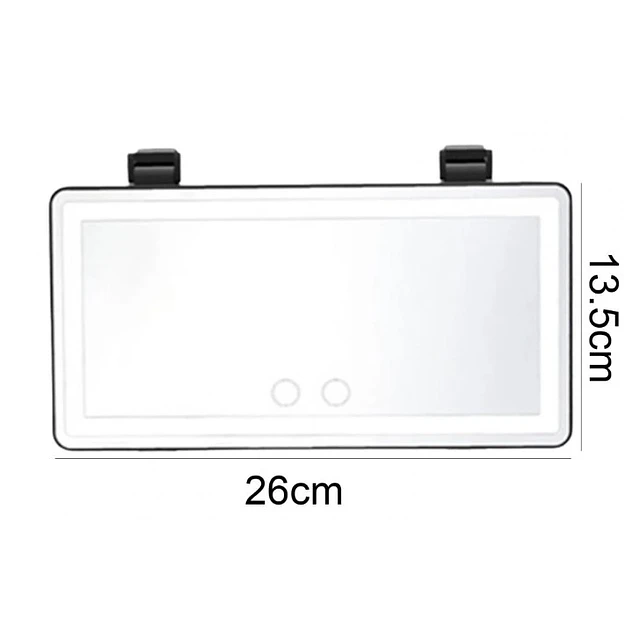 ESPEJO LED CON LUZ PARA AUTO