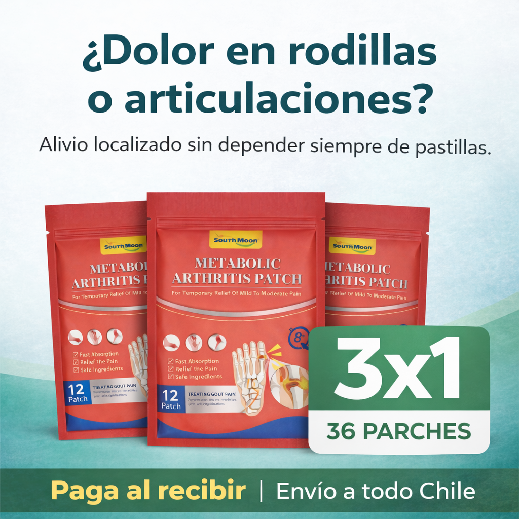 ArtriFlex™ Parche Analgésico para Dolor Articular 3X1