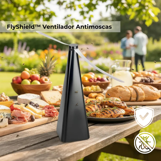FlyShield™ Ventilador Antimoscas