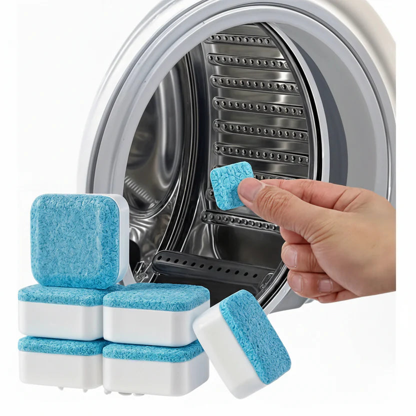 CleanWave™ Pastillas Limpiadoras Para Lavadoras